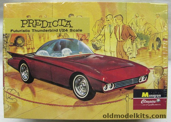 Monogram 1/24 Predicta Personal Car by Darryl Starbird, 85-0095 plastic model kit